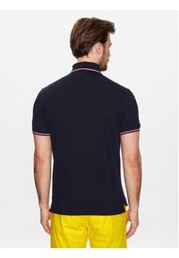 TOMMY HILFIGER - Tommy Hilfiger Polo 1985 Rwb Tipped MW0MW30750 Granatowy Slim Fit. Typ kołnierza: polo. Kolor: niebieski. Materiał: bawełna #5