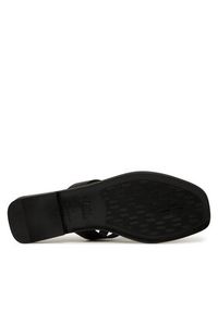 Karl Lagerfeld - KARL LAGERFELD Japonki Skoot II KL80407 Czarny. Kolor: czarny. Materiał: skóra