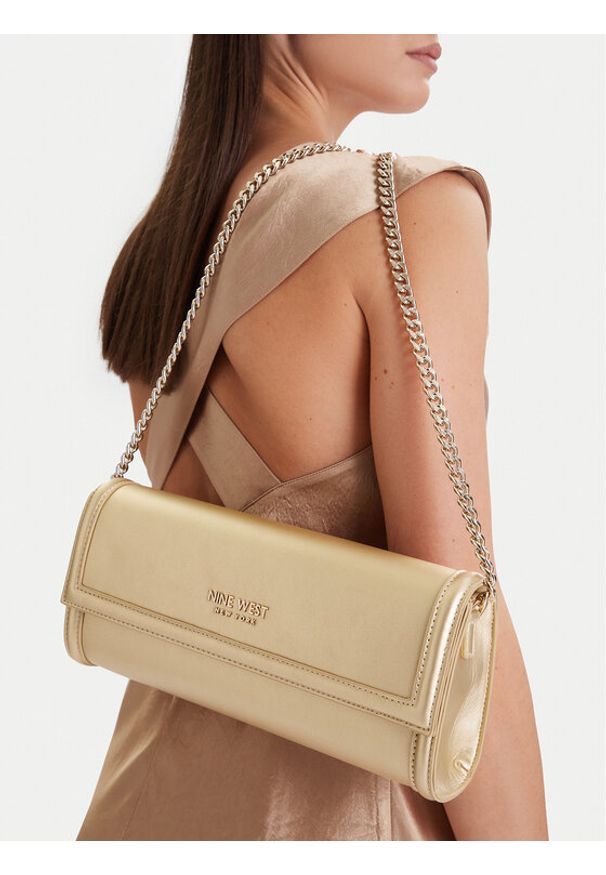 Nine West Torebka EO-Greene Charm-LDA8374 Złoty. Kolor: złoty
