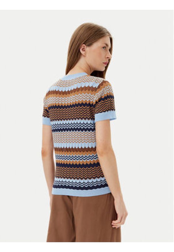 Artigli - ARTIGLI Sweter ACMA001933 Niebieski Regular Fit. Kolor: niebieski. Materiał: wiskoza