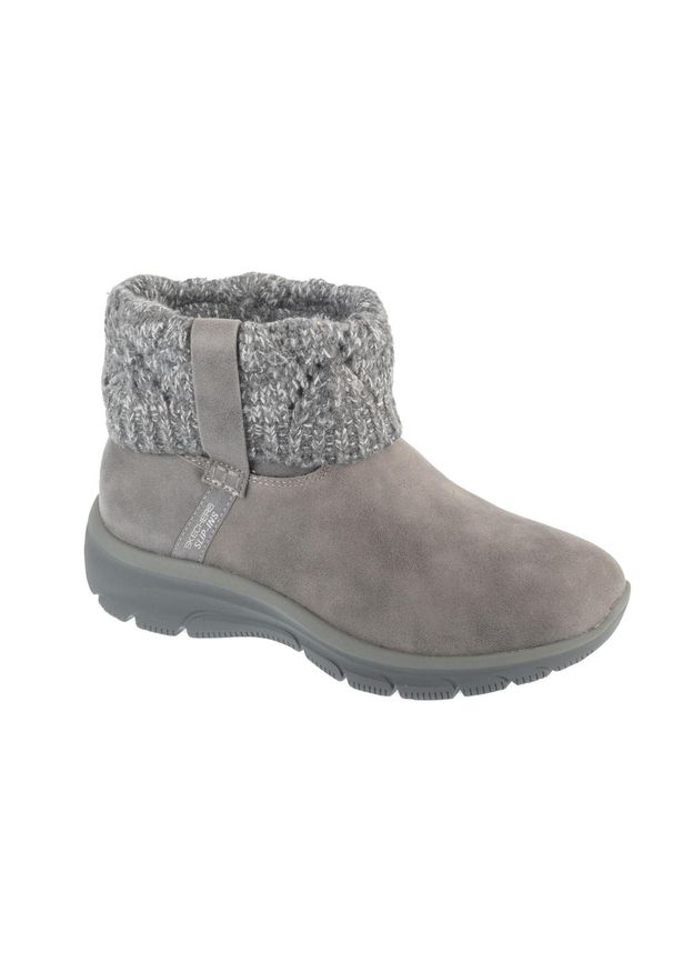 skechers - Buty zimowe damskie, Easy Going - Cozy Weather 2. Kolor: szary. Sezon: zima