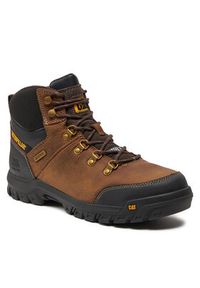 CAT Footwear Trapery Framework St S3 Wr Hro P722602 Brązowy. Kolor: brązowy. Materiał: skóra
