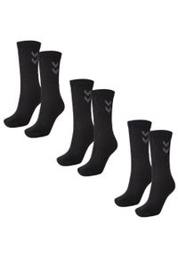 Zestaw skarpet sportowych dla dorosłych Hummel 3-Pack Basic Sock. Kolor: czarny