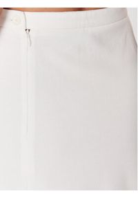 Lacoste Spódnica plisowana JF5572 Écru Regular Fit. Materiał: bawełna