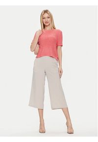 only - ONLY Sweter Sunny 15254282 Różowy Regular Fit. Kolor: różowy. Materiał: syntetyk #6