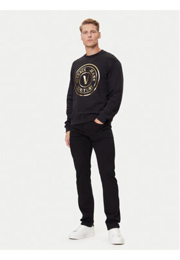 Versace Jeans Couture Jeansy 79GAB5S0 CDW00 Czarny Slim Fit. Kolor: czarny