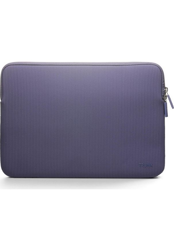 Etui Trunk Ribbed Velvet do MacBook 14'' (blueberry). Materiał: mikrofibra, materiał, neopren, prążkowany. Styl: elegancki, casual