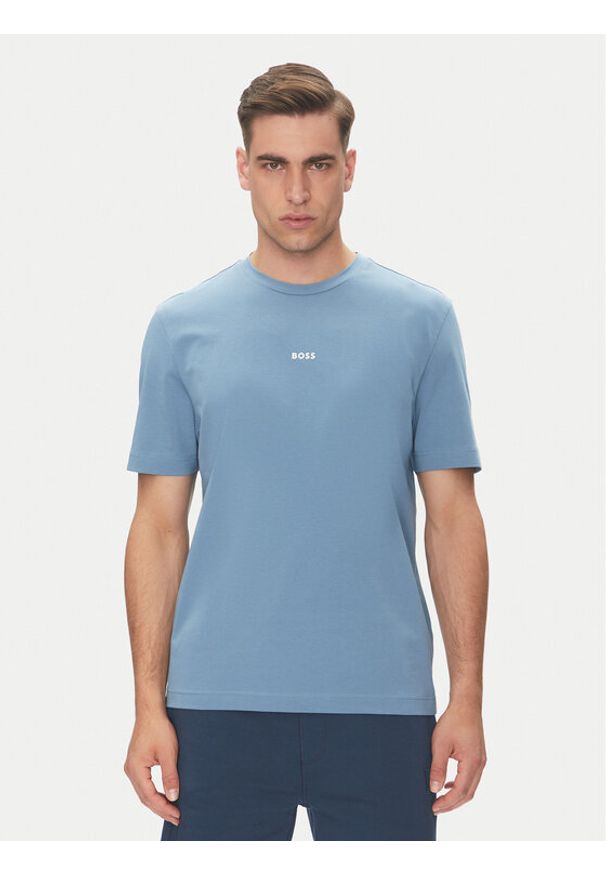 BOSS T-Shirt Tchup 50473278 Niebieski Relaxed Fit. Kolor: niebieski. Materiał: bawełna