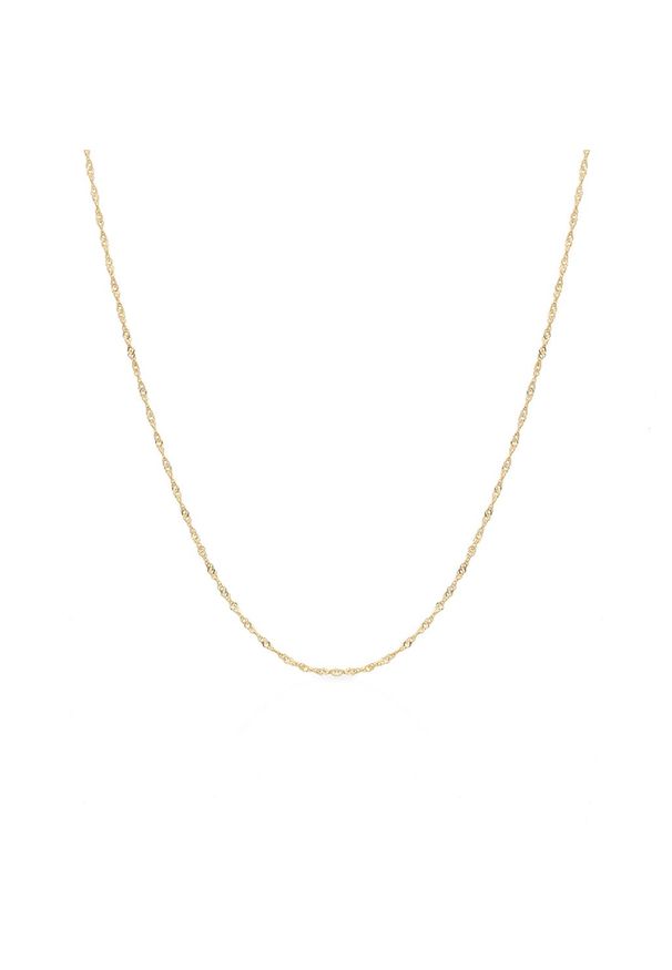 W.KRUK Wspaniały Łańcuszek Złoty - złoto 585 - ZVI/LS01. Materiał: złote. Kolor: złoty