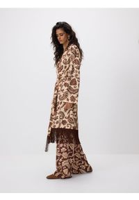 Reserved - Wzorzyste kimono - wielobarwny. Materiał: tkanina, wiskoza #1