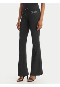 Juicy Couture Spodnie dresowe Christine JCWBJ126309 Czarny Flared Leg. Kolor: czarny. Materiał: dresówka #1