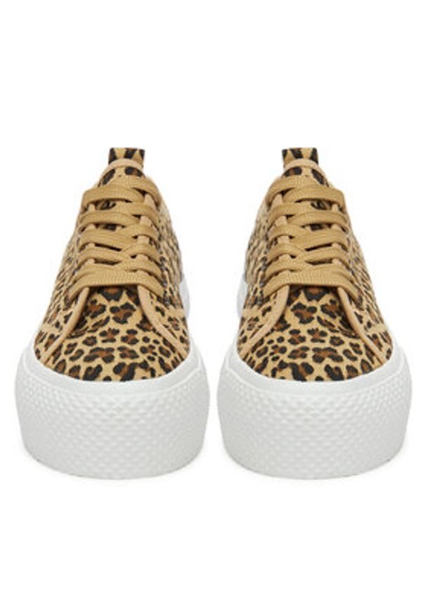 DeeZee Tenisówki ZYRH028 Beżowy. Kolor: beżowy. Materiał: materiał