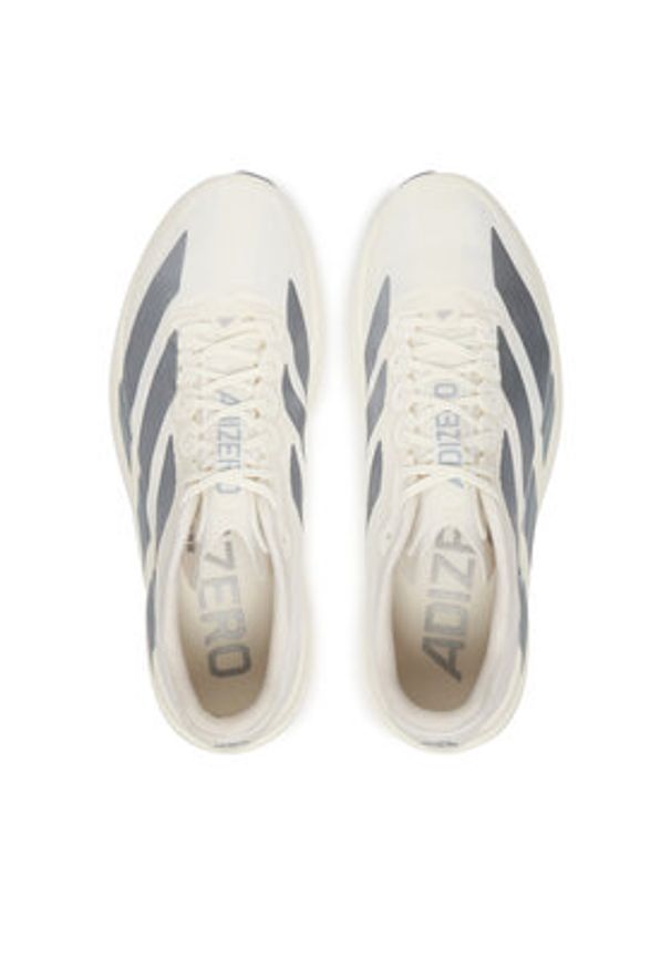 Adidas - adidas Buty do biegania Adizero EVO SL WOVEN KI6929 Biały. Kolor: biały. Materiał: materiał