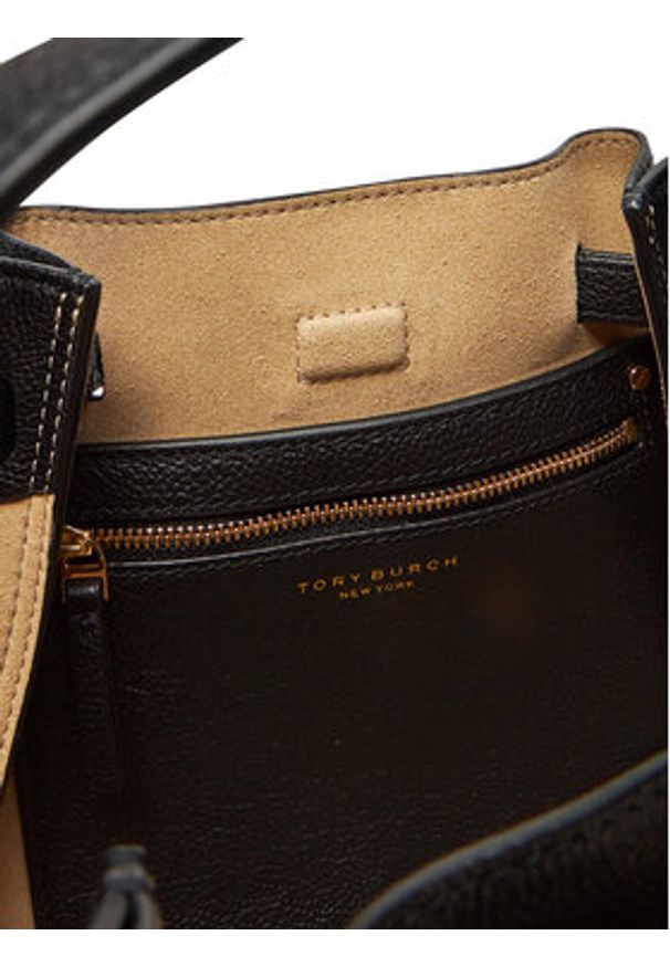 Tory Burch Torebka 164866 Czarny. Kolor: czarny. Materiał: skórzane