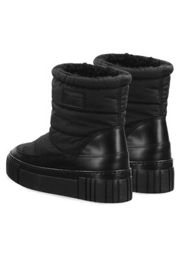 GANT - Gant Śniegowce Snowmont Mid Boot 27547369 Czarny. Kolor: czarny. Materiał: materiał