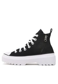 Converse Trampki Chuck Taylor All Star Lugged Lift Hi A03011C Czarny. Kolor: czarny. Materiał: materiał