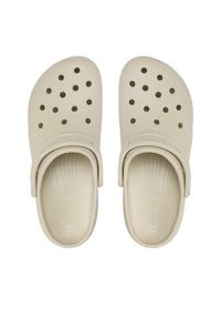 Crocs Klapki Classic Platform Clog W 206750 Beżowy. Kolor: beżowy. Obcas: na platformie