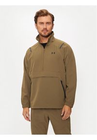 Under Armour Kurtka anorak UA Unstoppable 1389355 Brązowy Regular Fit. Kolor: brązowy. Materiał: syntetyk