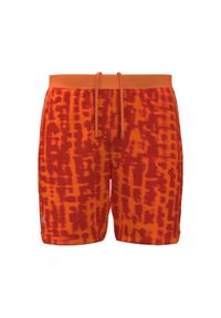 Szorty Under Armour Launch 7". Kolor: szary, pomarańczowy, wielokolorowy. Sport: fitness #1