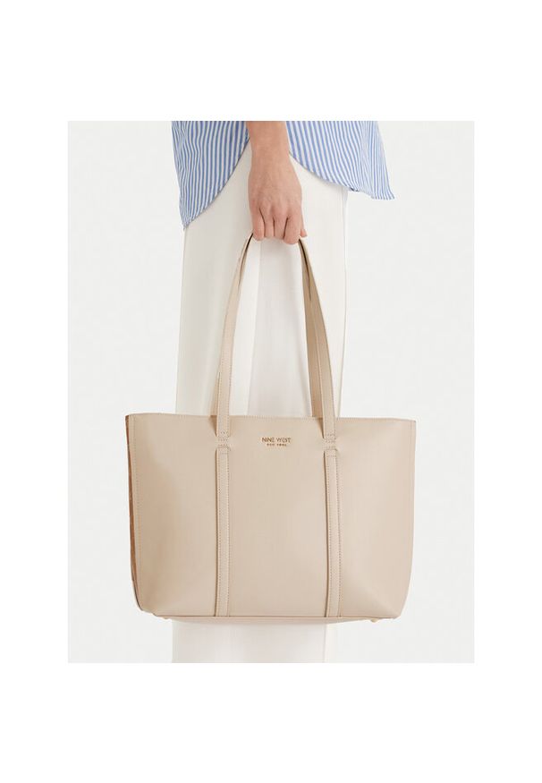Torebka Nine West. Kolor: beżowy