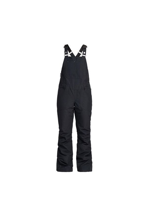 Roxy - Spodnie snowboardowe damskie ROXY Rideout Bib. Kolor: czarny. Sport: snowboard