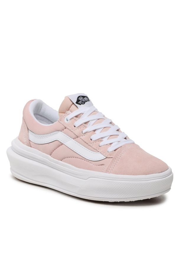 Tenisówki Vans Ua Old Skool Overt Cc VN0A7Q5EBQL1 Rose Smoke. Kolor: różowy. Materiał: materiał