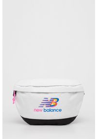 New Balance nerka kolor biały. Kolor: biały. Wzór: nadruk