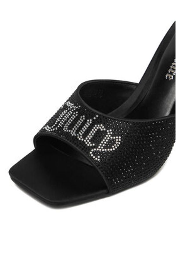 Juicy Couture Klapki CEO-259-29-06 Czarny. Kolor: czarny. Materiał: materiał