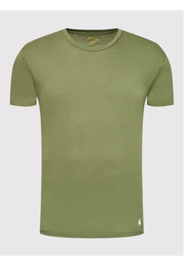 Polo Ralph Lauren Komplet 3 t-shirtów 714830304013 Zielony Regular Fit. Typ kołnierza: polo. Kolor: zielony. Materiał: bawełna