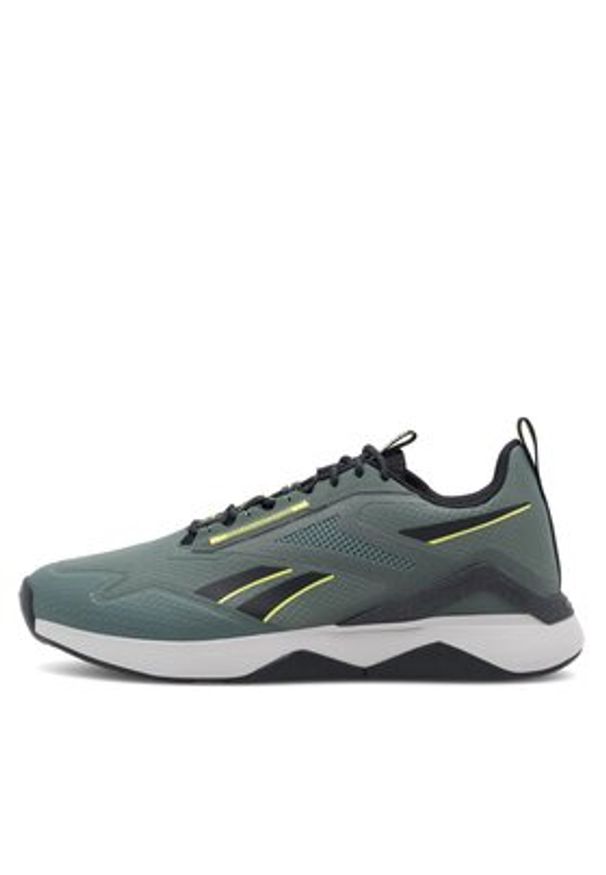 Reebok Buty na siłownię Nanoflex Adventure T HR0416-M Zielony. Kolor: zielony. Materiał: materiał. Sport: fitness