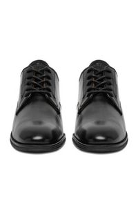 Gino Rossi - GINO ROSSI Półbuty EO-MARTINO-03 126AM Czarny. Kolor: czarny. Materiał: skóra #7