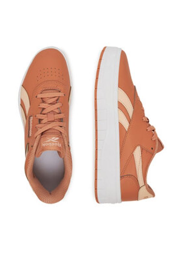 Reebok Sneakersy COURT ADVANCE SURGE 100234722 Brązowy. Kolor: brązowy. Materiał: materiał