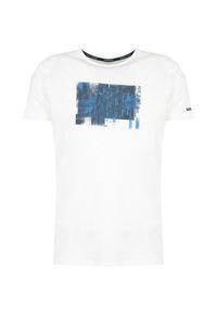Pepe Jeans T-shirt "Sherlock" | PM508375 | Sherlock | Mężczyzna | Biały. Kolor: biały. Materiał: bawełna. Wzór: nadruk, aplikacja #5