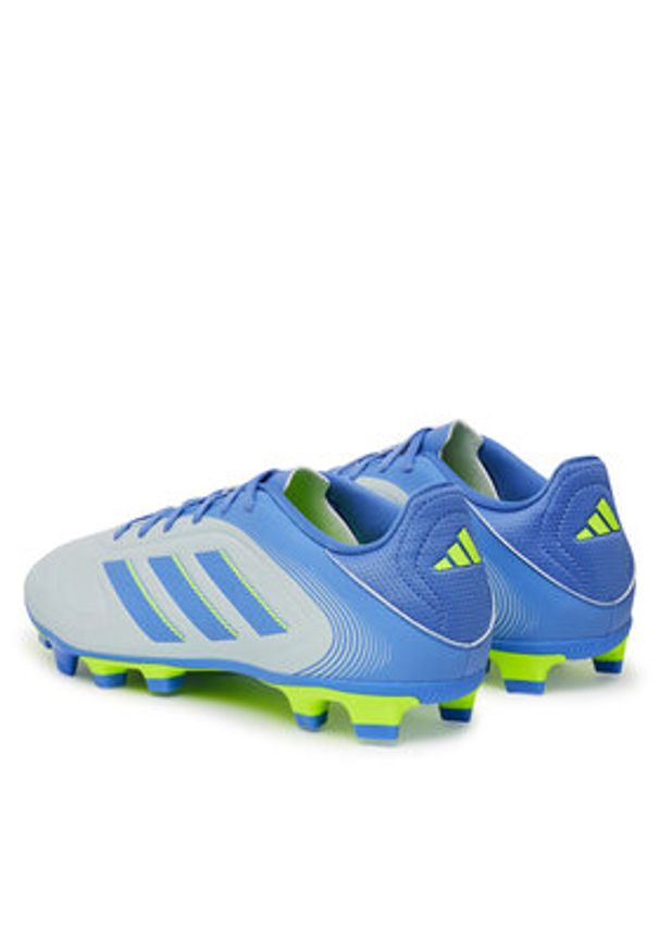 Adidas - adidas Buty do piłki nożnej Copa Pure 3 Club Firm/Multi-Ground IE1174 Niebieski. Kolor: niebieski. Materiał: skóra