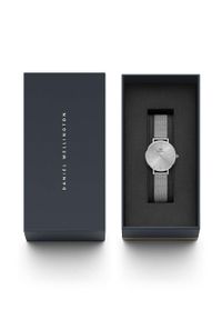 Daniel Wellington zegarek Petite Unitone 28 damski kolor srebrny. Kolor: srebrny. Materiał: materiał #2