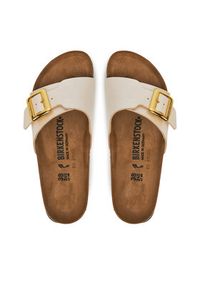 Birkenstock Klapki Catalina Cushion Buckle 1029393 Écru. Materiał: skóra #6