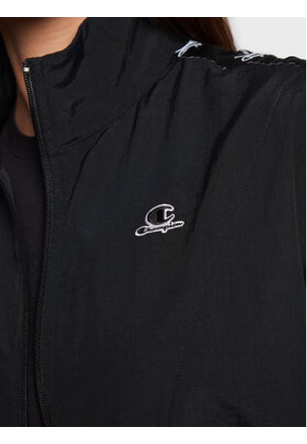 Champion Kurtka przejściowa 115494 Czarny Regular Fit. Kolor: czarny. Materiał: syntetyk