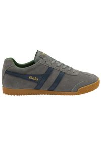 Sneakersy Gola Harrier Suede. Kolor: niebieski. Sport: fitness #1