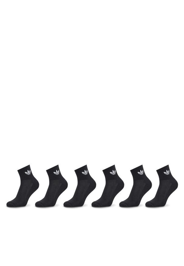 Adidas - adidas Skarpety długie IJ5626 Czarny. Kolor: czarny. Materiał: bawełna