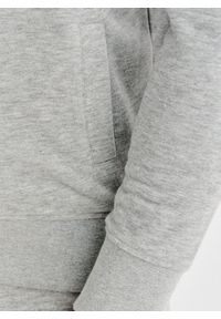 Pako Lorente - PAKO LORENTE - Szara bluza dresowa na suwak. Kolor: szary. Materiał: dresówka. Wzór: gładki #10