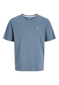 Jack & Jones T-Shirt Paulos 12245087 Niebieski Regular Fit. Kolor: niebieski. Materiał: bawełna #7