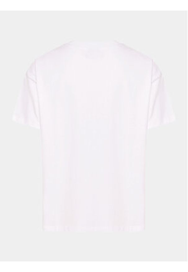 Kaffe T-Shirt Firia 10508406 Biały Regular Fit. Kolor: biały. Materiał: bawełna