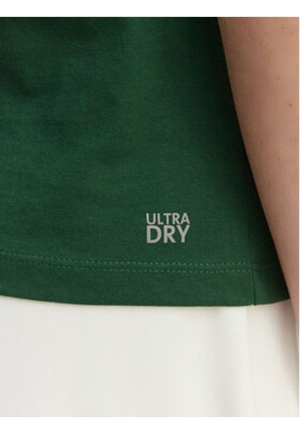 Lacoste T-Shirt TF9246 Zielony Slim Fit. Kolor: zielony. Materiał: bawełna