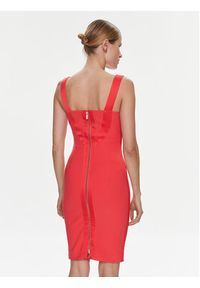 Marciano Guess Sukienka koktajlowa 4RGK13 6869Z Czerwony Slim Fit. Kolor: czerwony. Materiał: syntetyk. Styl: wizytowy #2