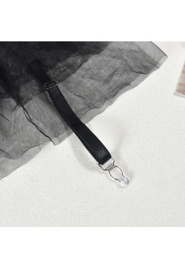 Intica - Komplet bielizny tiulowej z koronką na wyjątkowe okazje Alise. Kolor: niebieski. Materiał: tiul, koronka. Wzór: koronka