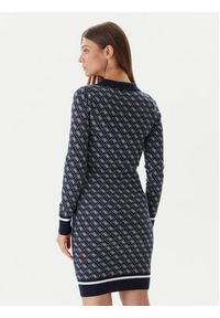 Guess Sukienka dzianinowa W5BK25 Z3JD2 Granatowy Slim Fit. Kolor: niebieski. Materiał: syntetyk #3