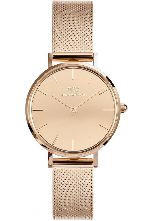 Zegarek damski Daniel Wellington DW00100795 różowe złoto. Kolor: złoty, wielokolorowy, różowy
