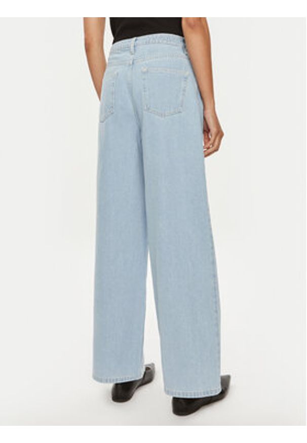 2NDDAY Jeansy Foss TT 2244762903 Niebieski Wide Leg. Kolor: niebieski