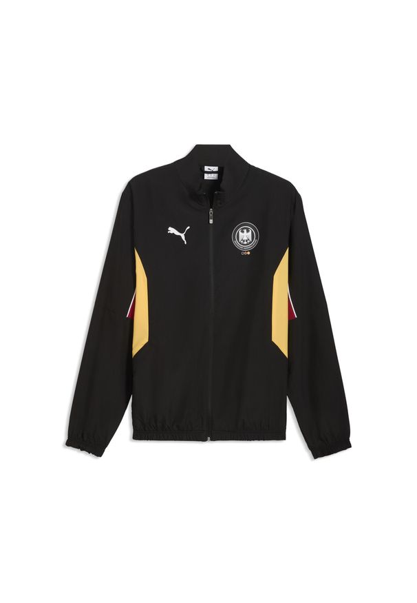 Puma - Kurtka dresowa retro męska niemieckiej reprezentacji w piłce ręcznej PUMA. Kolor: szary, fioletowy, wielokolorowy, czarny. Materiał: dresówka. Sport: piłka ręczna