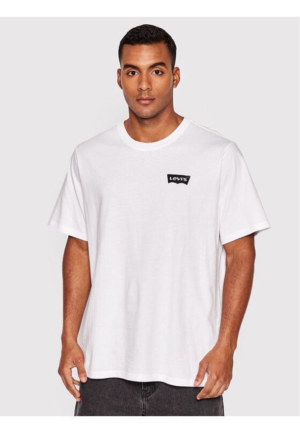 Levi's® T-Shirt 16143-0571 Biały Relaxed Fit. Kolor: biały. Materiał: bawełna